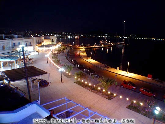 ADAMAS AT NIGHT - The port of Adamas at night